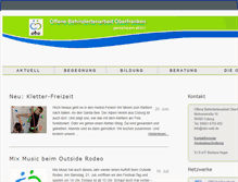 Tablet Screenshot of obo-web.de